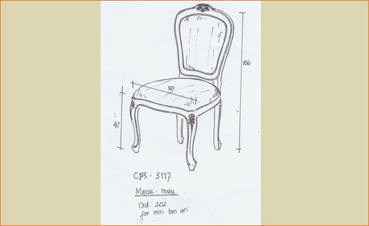 כסא בעיצוב אישי